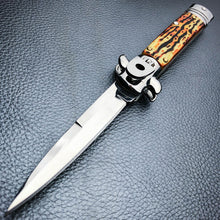 Load image into Gallery viewer, LEVER LOCK ITALIAN STYLE STILETTO