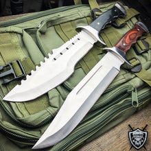 Load image into Gallery viewer, 15" RAMBO SURVIVAL KNIFE