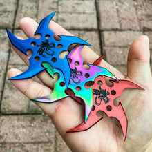 Load image into Gallery viewer, 3PC NINJA THROWING STARS