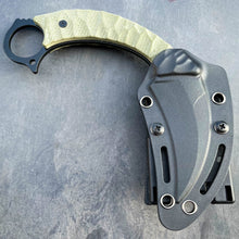 Load image into Gallery viewer, 8" MILITARY SURVIVAL KARAMBIT