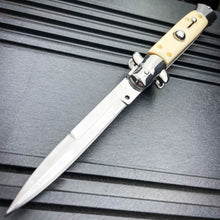Load image into Gallery viewer, 8.75" ITALIAN STILETTO SWITCH BLADE POCKET KNIFE