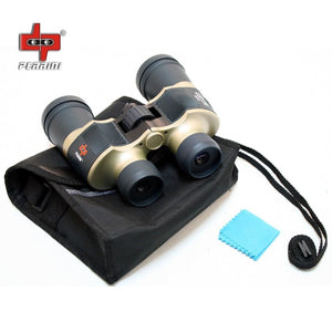 DAY/NIGHT 20X60 HIGH QUALITY OUTDOOR BRONZE BINOCULARS W/POUCH PERRINI CAMPING