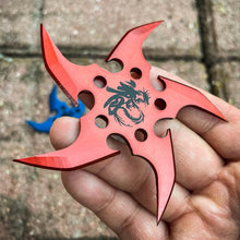 Load image into Gallery viewer, 3PC NINJA THROWING STARS