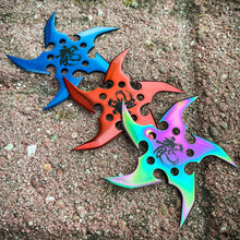 Load image into Gallery viewer, 3PC NINJA THROWING STARS