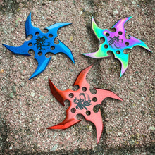 Load image into Gallery viewer, 3PC NINJA THROWING STARS