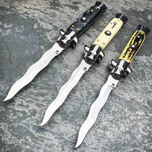 Load image into Gallery viewer, 8.75" ITALIAN STILETTO KRISS SWITCH BLADE POCKET KNIFE