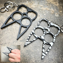 Load image into Gallery viewer, SELF DEFENSE CAT KEYCHAIN