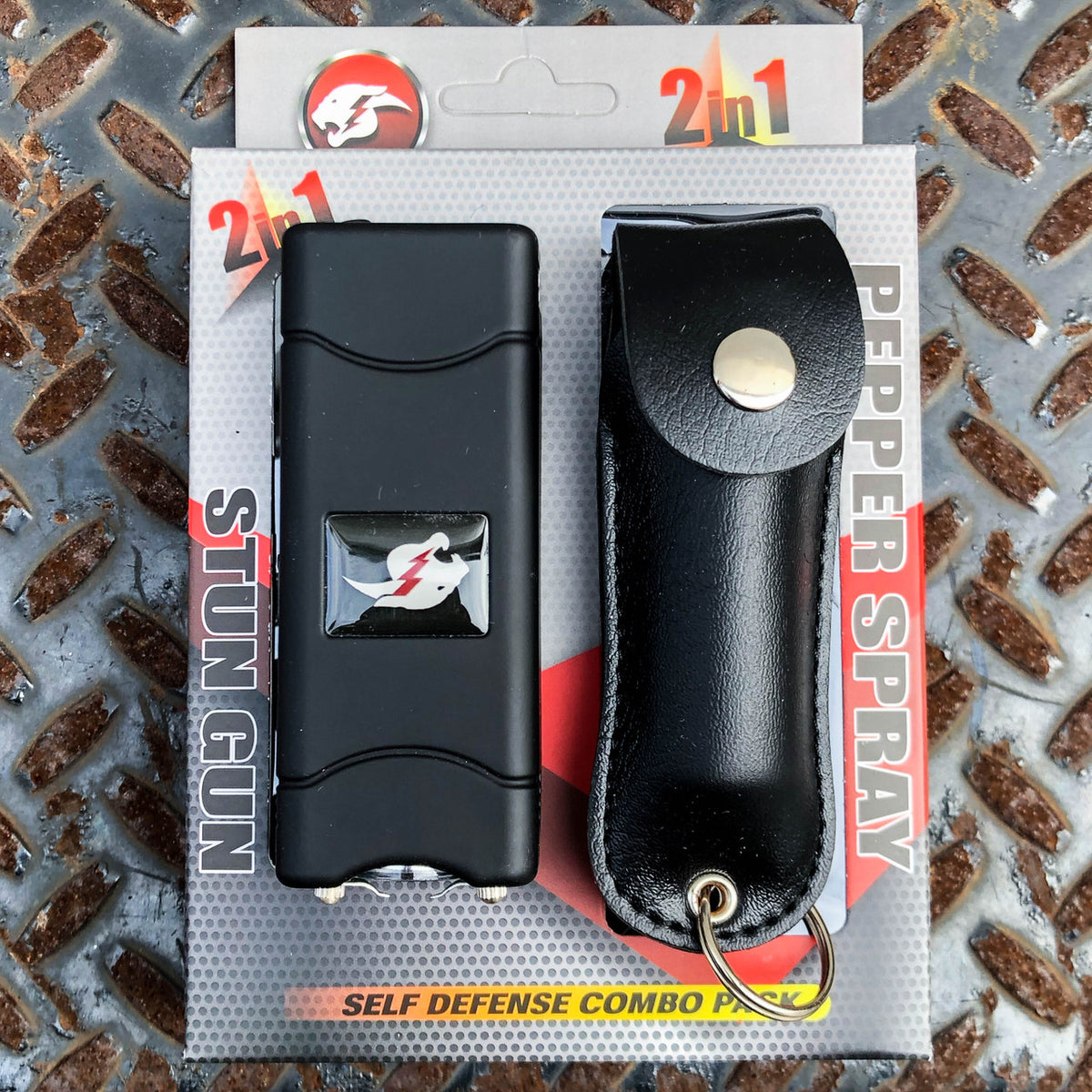 STUN GUN AND PEPPER SPRAY SELF DEFENSE COMBO – HYPER BLADES