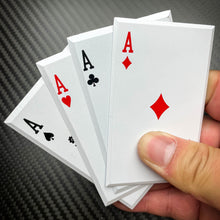 Load image into Gallery viewer, 4PC ACES THROWING CARDS