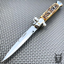 Load image into Gallery viewer, ITALIAN STILETTO POCKET KNIFE