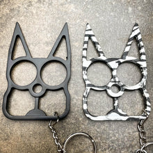 Load image into Gallery viewer, SELF DEFENSE CAT KEYCHAIN