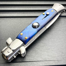 Load image into Gallery viewer, 8.75" ITALIAN STILETTO SWITCH BLADE POCKET KNIFE