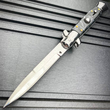 Load image into Gallery viewer, 8.75" ITALIAN STILETTO SWITCH BLADE POCKET KNIFE