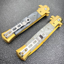 Load image into Gallery viewer, GOLD AUTO ITALIAN STILETTO