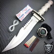 Load image into Gallery viewer, 11" HUNTING SURVIVAL KNIFE