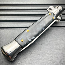 Load image into Gallery viewer, 8.75" ITALIAN STILETTO SWITCH BLADE POCKET KNIFE