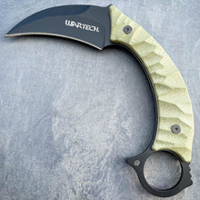 Load image into Gallery viewer, 8" MILITARY SURVIVAL KARAMBIT
