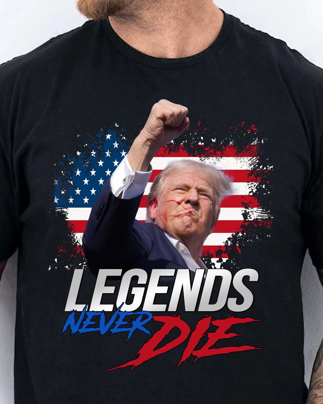 LEGENDS NEVER DIE T-SHIRT