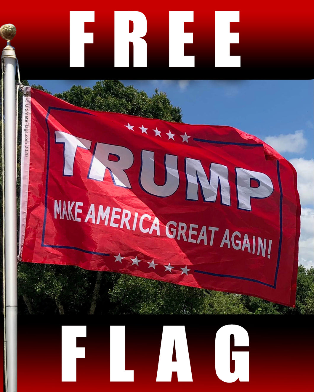 FREE TRUMP FLAG!