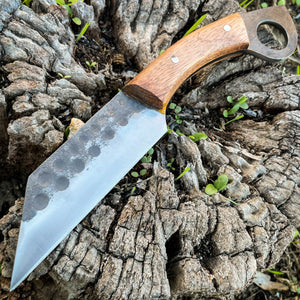 9.5" HAND FORGED CARBON STEEL CLEAVER