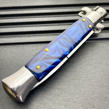 Load image into Gallery viewer, 8.75&quot; ITALIAN STILETTO SWITCH BLADE POCKET KNIFE
